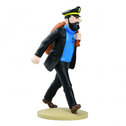Figurine Tintin - Haddock en route - Moulinsart