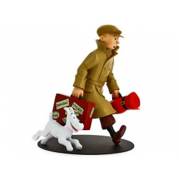 Figurine Tintin - ils arrivent - Moulinsart
