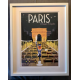 Affiche tirage d'Art "Paris Les Champs-Elysées" Monsieur Z.