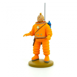 Figurine Tintin cosmonaute - Moulinsart
