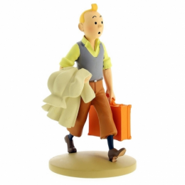 Figurine Tintin en route - Moulinsart