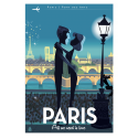 Affiche tirage d'Art " Paris Love " Monsieur Z.