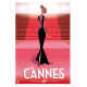 Affiche tirage d'Art "Cannes Festival" Monsieur Z.