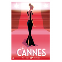 Affiche tirage d'Art "Cannes Festival " Monsieur Z.
