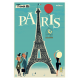 Affiche tirage d'Art "Paris Tour Eiffel" Monsieur Z.