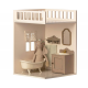 Salle de bain maison en bois pour miniatures MAILEG