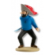 Figurine Tintin - Haddock se prend pour  Haddoque  - Moulinsart