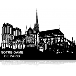Skyline Cathédrale Notre Dame de Paris - Citizz Travel & Design