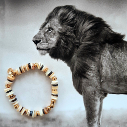 Bracelet African Queen - Litchi