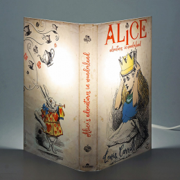 Lampe à poser "Alice au pays des Merveilles - Art Frigó
