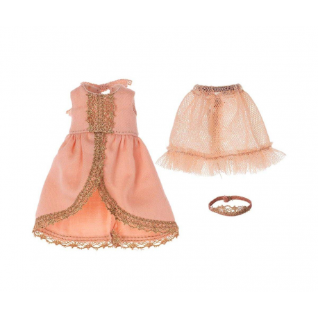 Set robe Princesse rose pour Souris micro Maileg