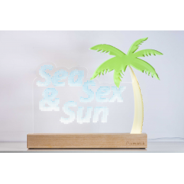 Lampe à poser "Sea Sex and Sun" - Pixmatik