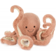 Peluche pieuvre Jellycat - Odell l'octopus
