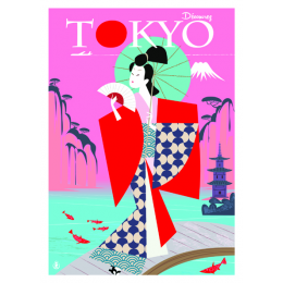 Affiche tirage d'Art "Tokyo" Monsieur Z.