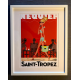 Affiche tirage d'Art "Saint Tropez Senequier" Monsieur Z.