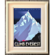 Affiche tirage d'Art "Climb Everest" Monsieur Z.
